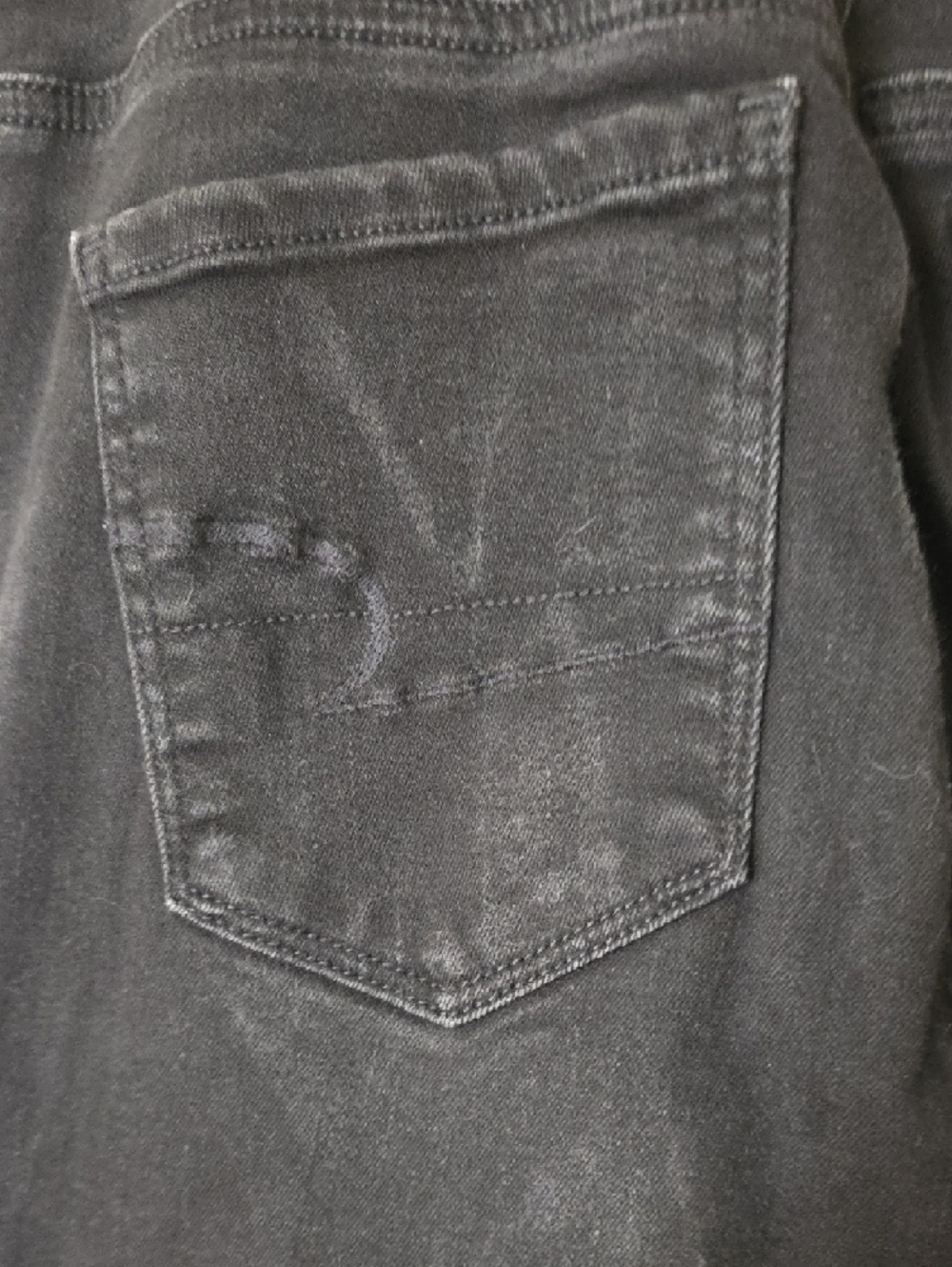 American Eagle Outfitters Blue Flare Jeans + Black Slim Pair - Picture 10 of 14